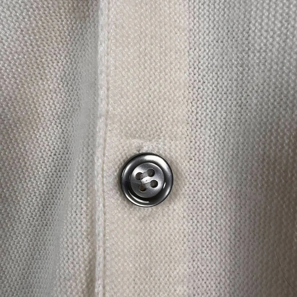Knights Bridge White Cardigan‎ Sweater